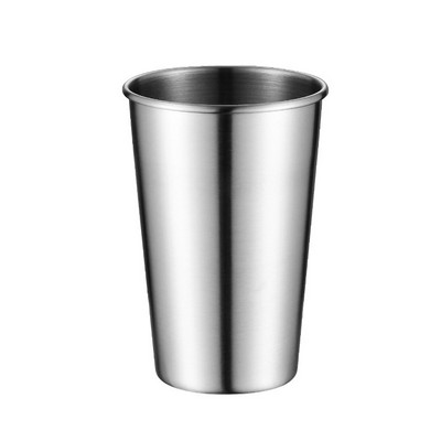 12 Oz Stainless Steel Water Mug Pint Cup