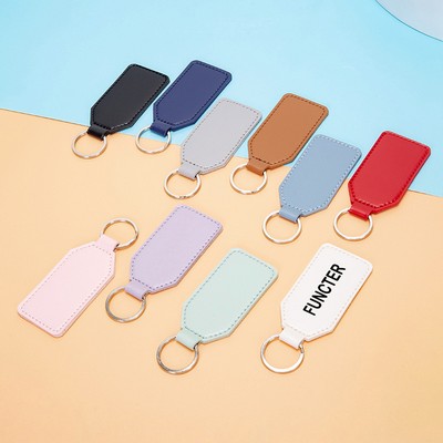 PU Leather Keychain for Car Home Key Ring Strap Holder Lanyard Women Men Universal Key Fob Keychain