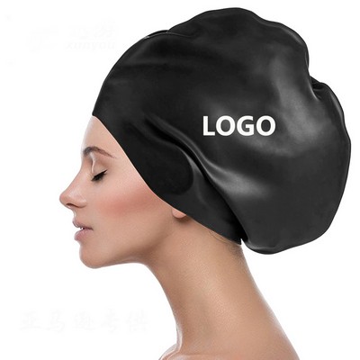 Adult Waterproof Silicone Swimming Cap