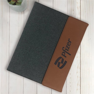 Engraved Corporate Logo Padfolio