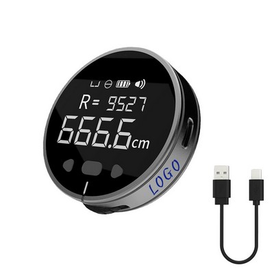 Rechargeable Electronic Digital Tape Measure w/ LCD Display