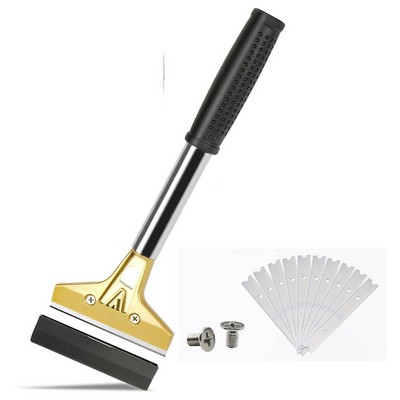 4 Inch Floor Scraper with 10 Extra Metal Blades