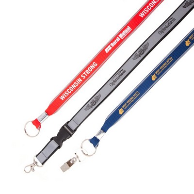 3/4" Reflective Lanyard