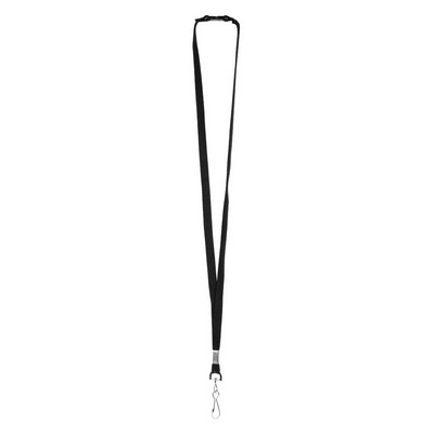 3/8" Blank Lanyard With Breakaway