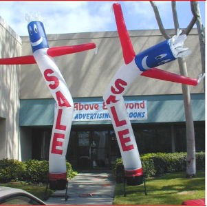 Inflatable Advertising Balloon - 1 Leg Tube Dancer with Arms