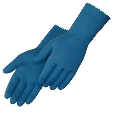 Unsupported Unlined Glove W/Blue Latex