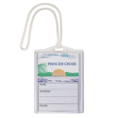 The Logo in Motion Bag Tag - Tropical