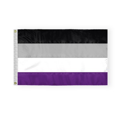 A-Sexual Deluxe Flag 3'X5'