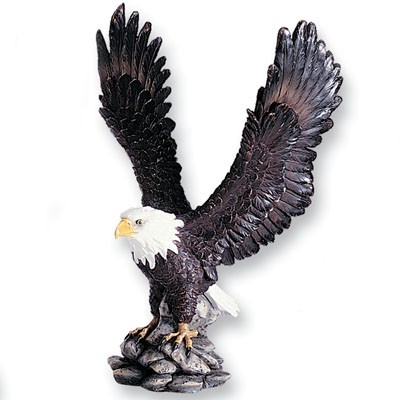 11½" Color Resin Eagle w/¼" Rod