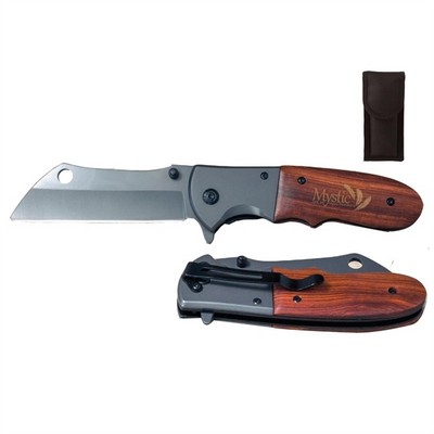 EquipTek™ Lux Cleaver Pocket Knife