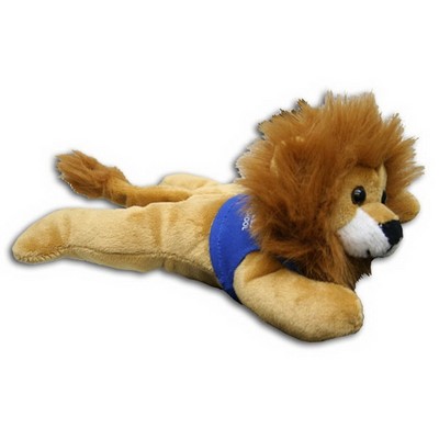 8" Laying Down Beanie Lion