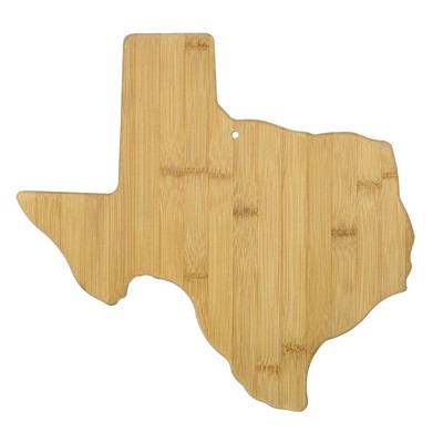 12.25" x 13.5" - Bamboo State Cutting Boards - All States Available Wood