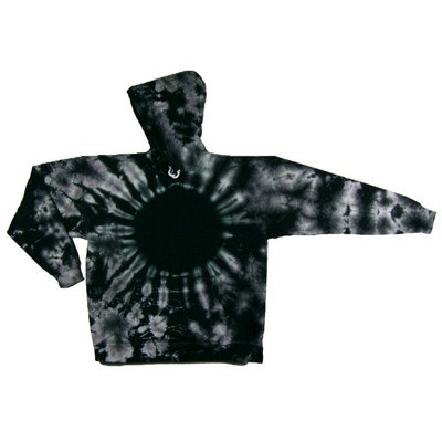 Black Sphere Zip Hooded Sweatshirt