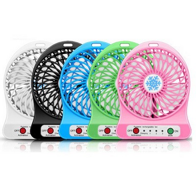 2000 mAh Rechargeable Mini USB Fan