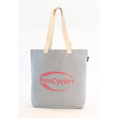 17.5"x5"15" "Limestone" Recycled Canvas Tote Bag