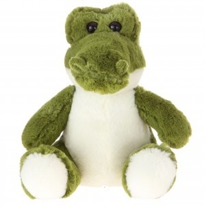 7" Plush Toy Alligator Stuffed Animal With Customizable T-Shirt