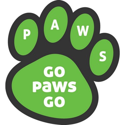 Low Quantity 5"X4.7" Pawprint Car & Truck Magnet