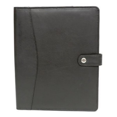 Ashlin® Designer Midnight Black Cluny iPad® Tablet Case w/Closure