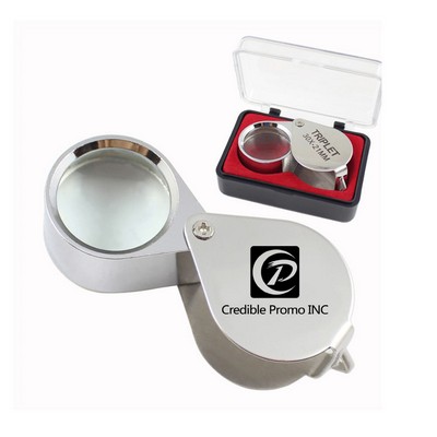 Foldable Jewelry Loupe 30X Magnifier Or Magnifying Glass