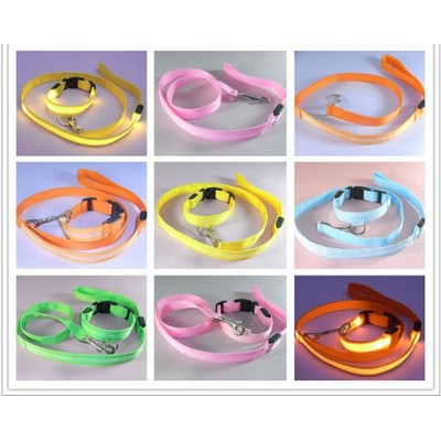 LED Dog Collar Set Made Of Nylon