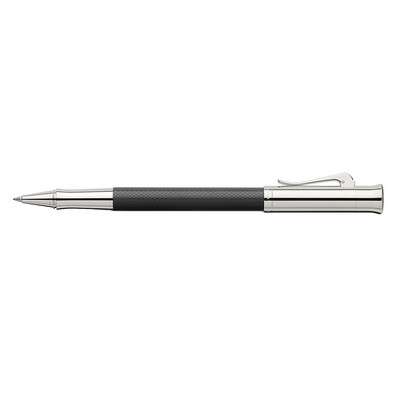 Guilloche Black Rollerball Pen