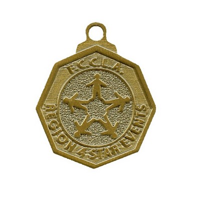 Spin Cast Single-Faced Medal (1 1/2")