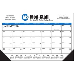 12 Sheet Display-A-Month Calendar Counter/ Desk Pad (Thru 4/30)