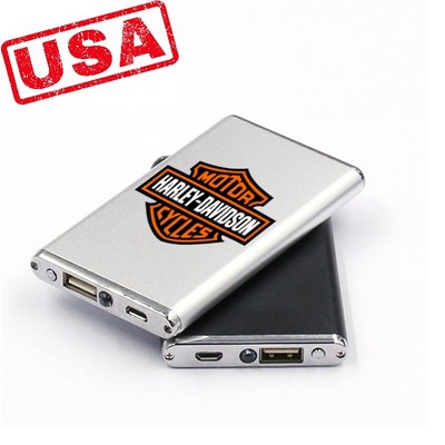 3000 mAH Aluminum Slim Power Bank