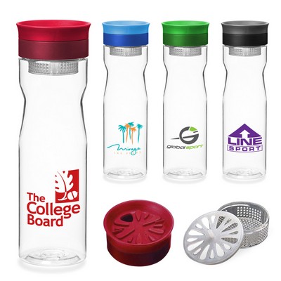 25 oz. Clear Infusion Water Bottle