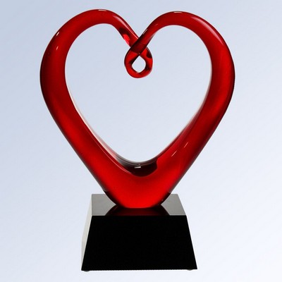 Whole Hearted Award on Black Base