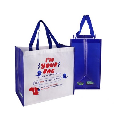 Laminated Non-woven Shopping Tote Bag