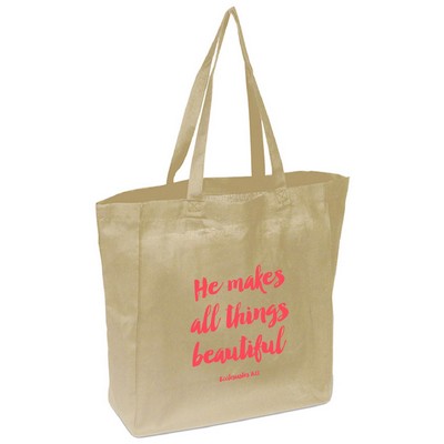 Lightweight Shopping Bag - 1 Color (13" x 13" x 5")