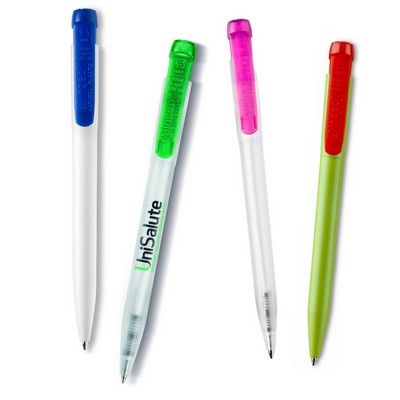 Bari Bioplastic Ballpoint Click Action Pen