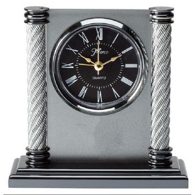 5 3/4" Corporate Clock w/Columns