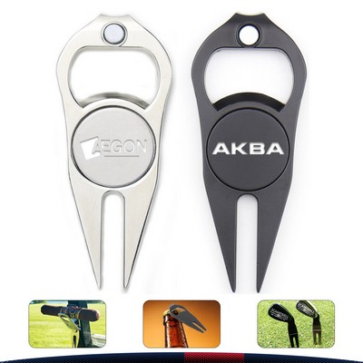 3 in 1 Golf Divot Tool