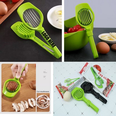 Egg Slicers with Stainless Steel Blades/Fruit Divider