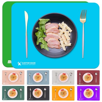 Food Grade Kids Silicone Placemat