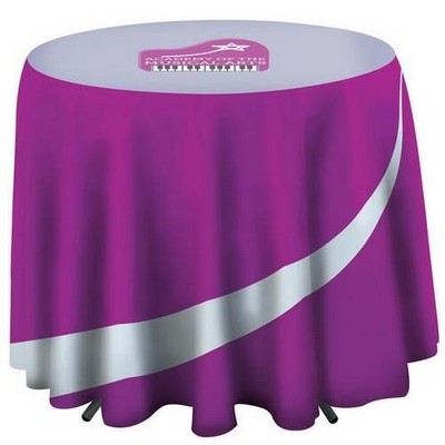 Full Color 150x150cm Round Table Clothes