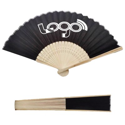 Bamboo Folding Handheld Fan