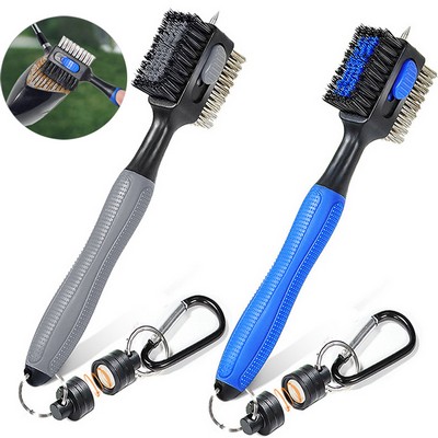 Mini Magnetic Clip Golf Club Brush