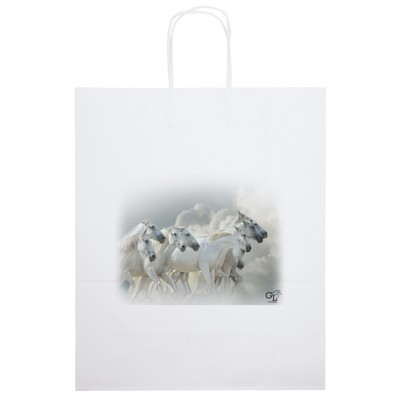 Citation - White Kraft Shopper - Chromatic