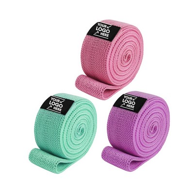 3-Piece Long Fitness Resistance Band Set