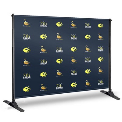 10ft Step & Repeat Backdrop - Wrinkle Free Fabric