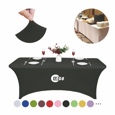 6-Foot Rectangular Stretch Spandex Table