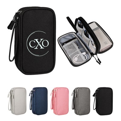 Double Layer Portable Cable Organizer