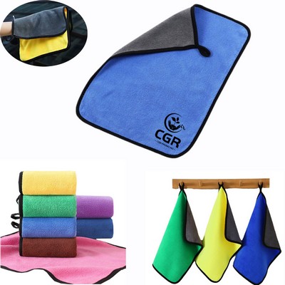 Ultra-Absorbent Fleece Auto Cleaning Towel