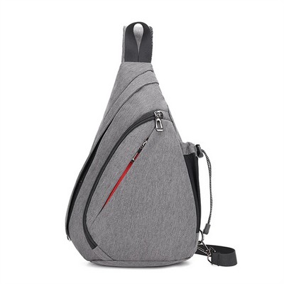 Oxford Shoulder Chest Pack Sling Bag Backpack