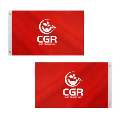 3' X 5' Double Sided Printed Polyester Flag