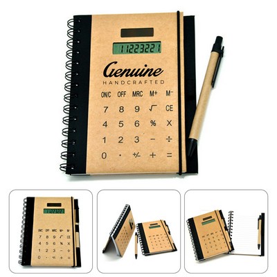 Multi-Functional Calculator Notebook