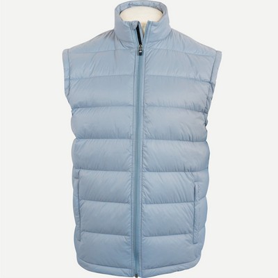 Down Vest - Dusty Blue [A]